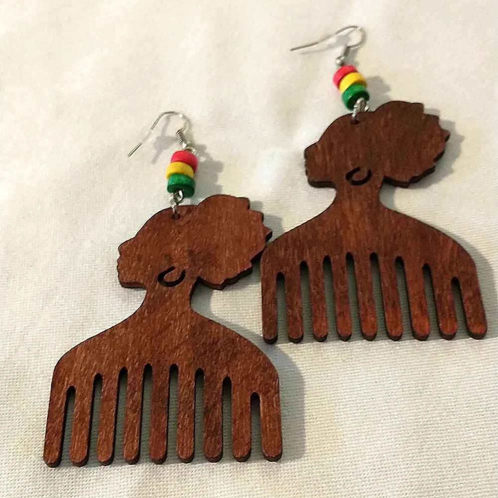 "So Picky" Ethnic earrings by Natural Girls Rock